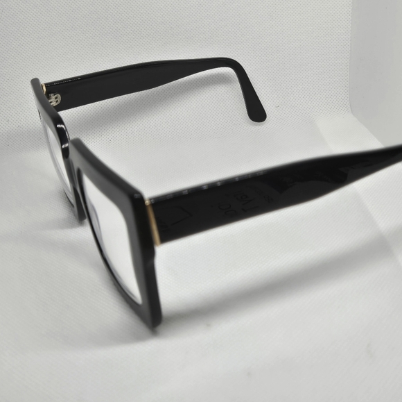 Oversized Black Square Eyeglasses – Pre-Owned - Picture 8 of 8
